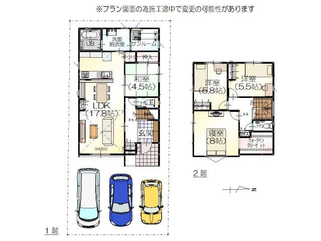 富山市新根塚町2丁目　新築一戸建て（SHPシリーズ）　15番3