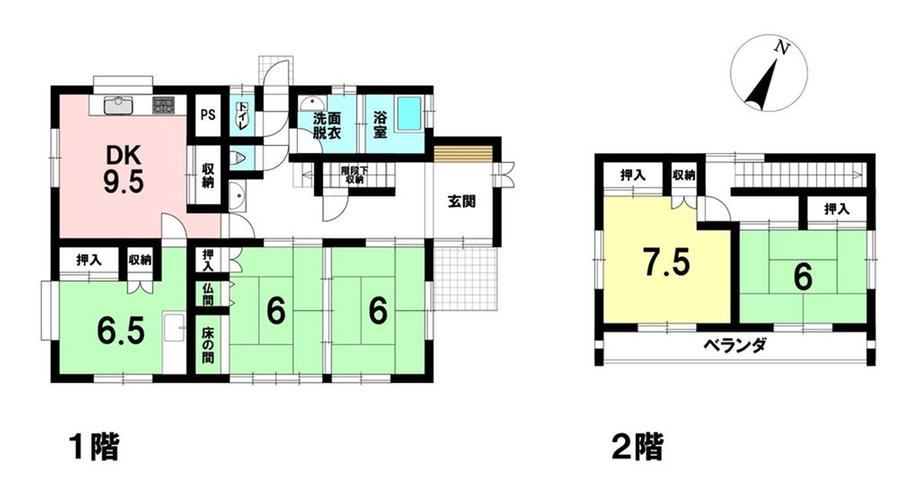 大字草間（立ケ花駅） 880万円