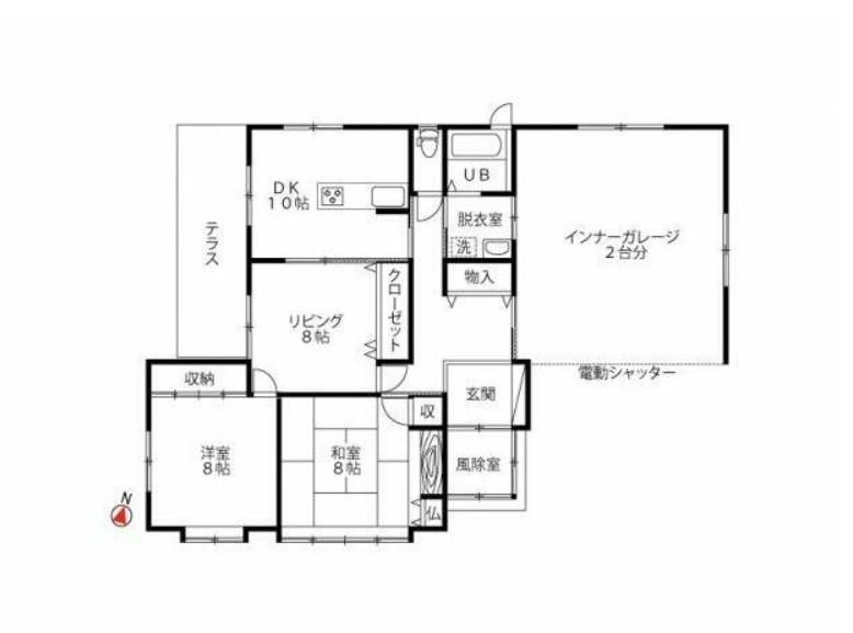 北野（浜加積駅） 1550万円