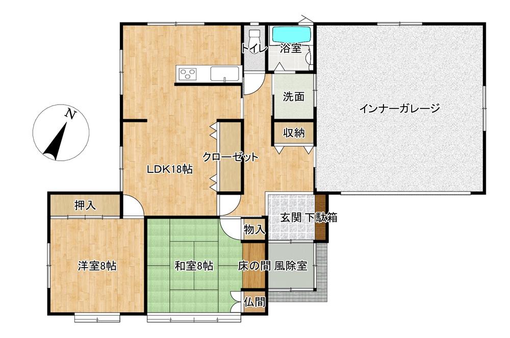 滑川市北野　フルリノベーション済中古戸建