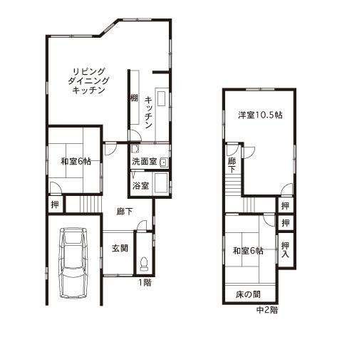 久安６（押野駅） 1250万円