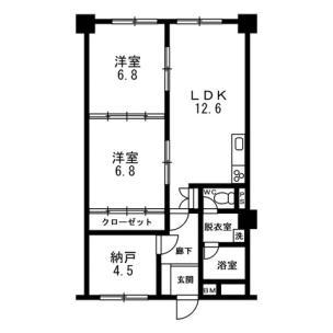 エーデルハイム高岡町604号室