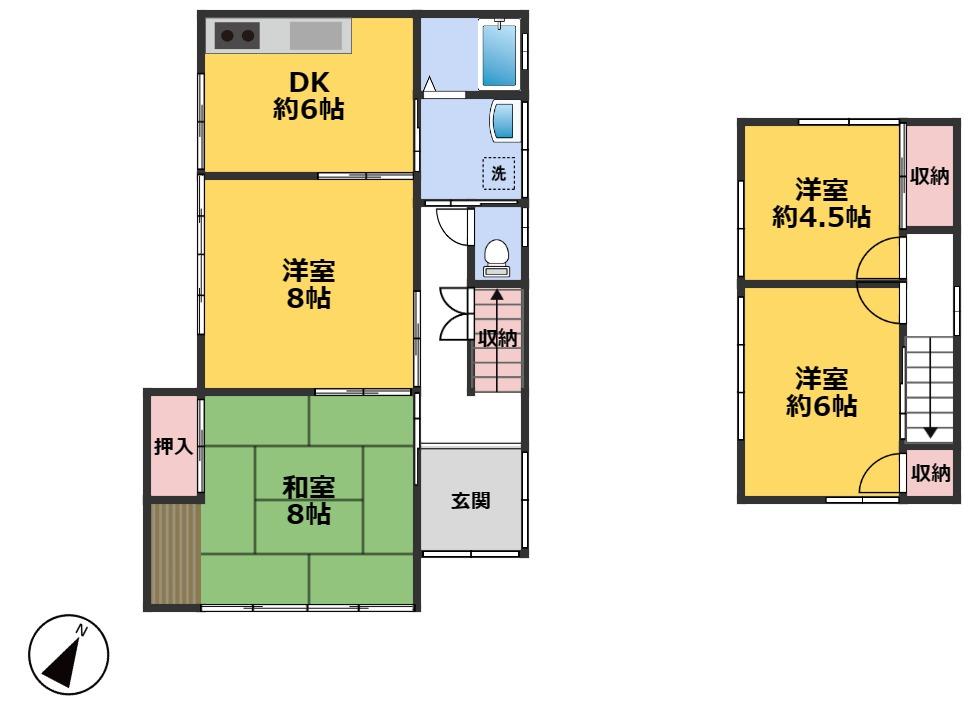 五十嵐３の町南（内野駅） 1149万円