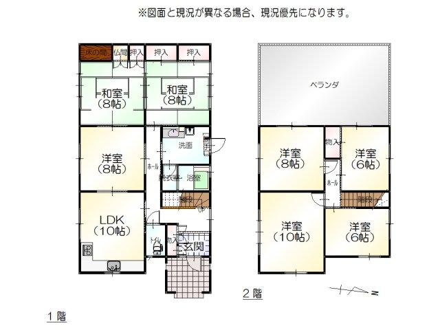 detached 石川県野々市市柳町106番2