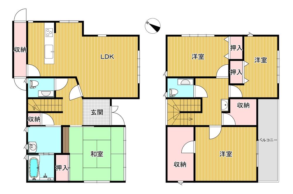 富山市中番リノベーション工事付中古住宅