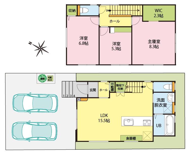 東区石山4丁目　3区画2022年10月～