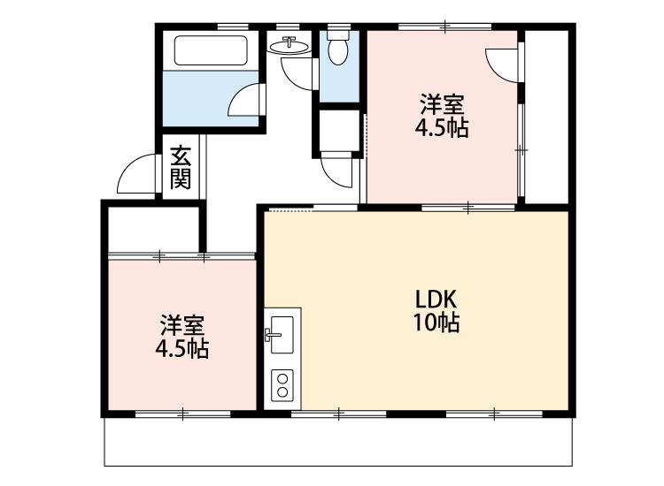 中島団地　Ｓ‐４４棟