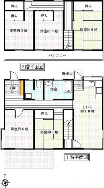 字楠５（知多武豊駅） 1100万円