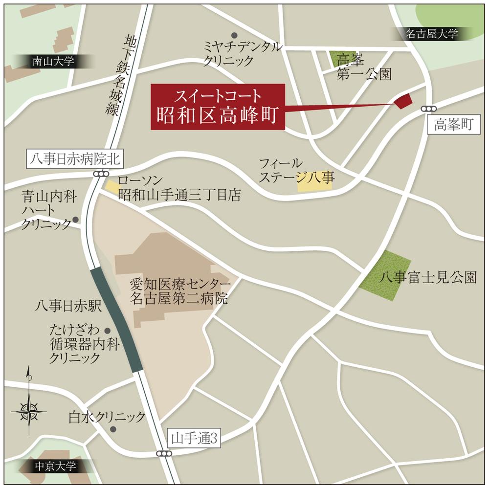 SUUMO】スイートコート昭和区高峯町 | 土地購入情報
