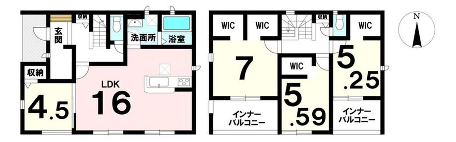 萩原町花井方字郷中（二子駅） 2590万円