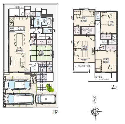 【エサキホーム】 E’s garden 岐阜市北一色Ⅷ 