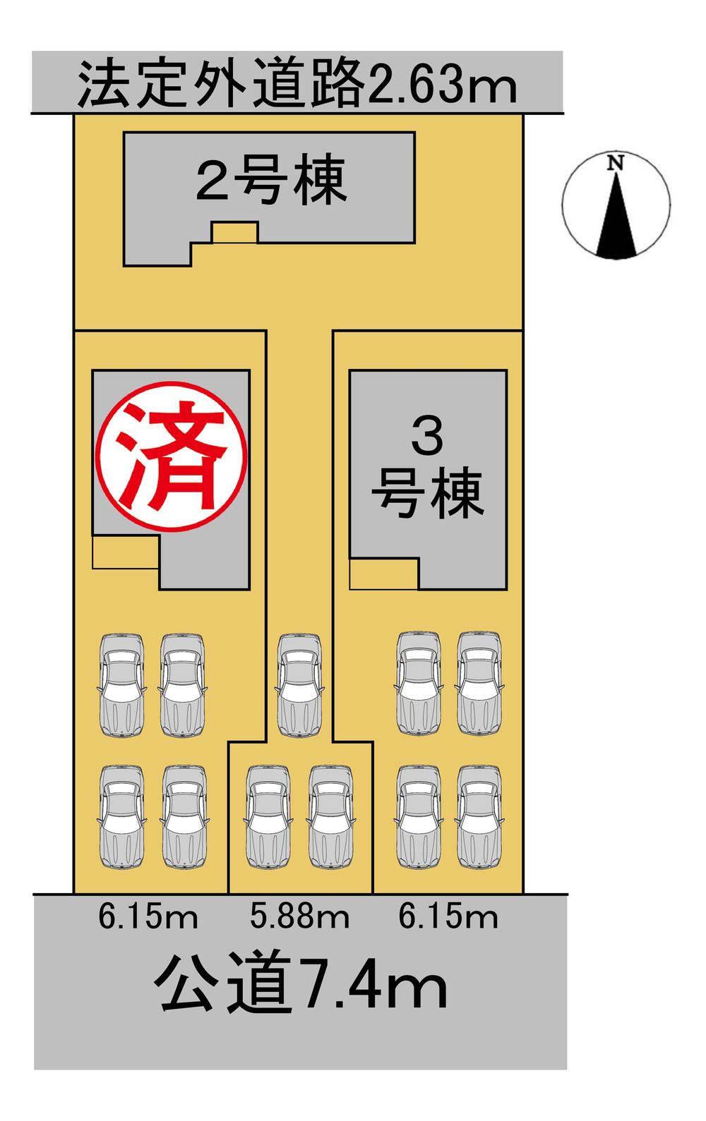 リーブルガーデン　一宮市起第6　全3区画分譲