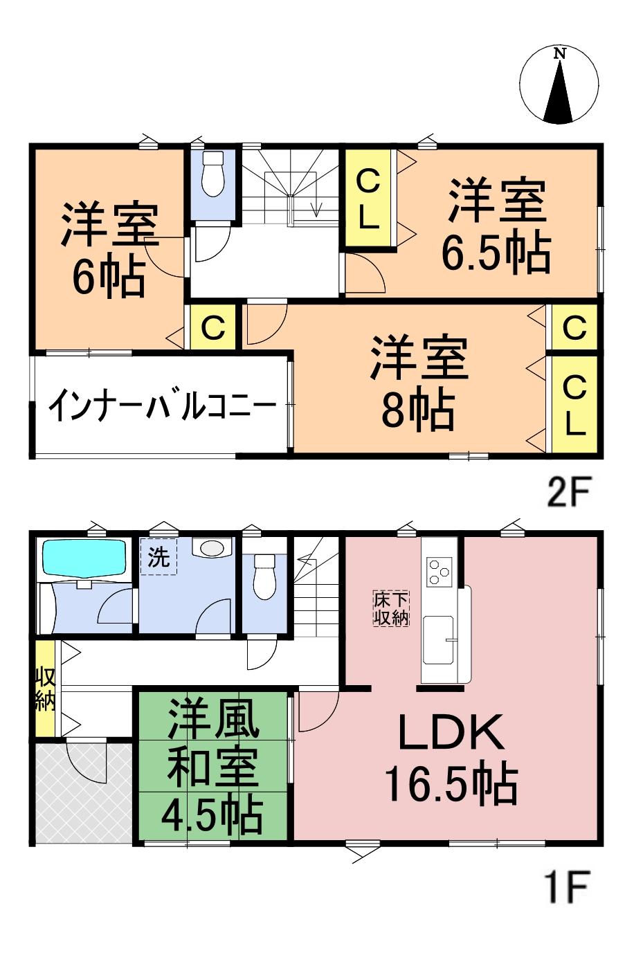 クワイエ　岐阜市早田東町7丁目第3　全2区画分譲