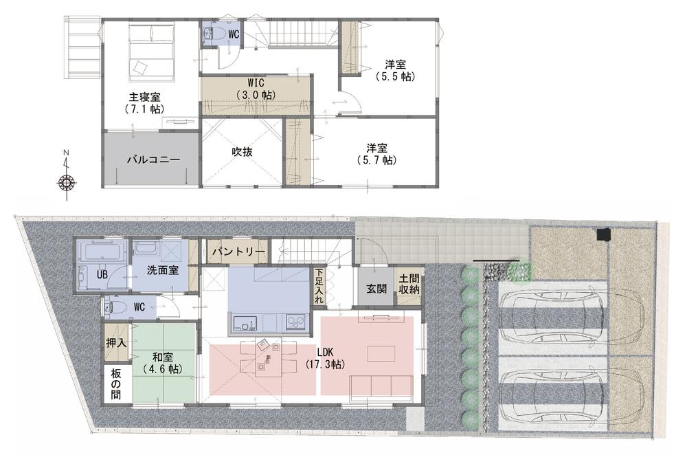 アールギャラリー豊田市明和町の家2期