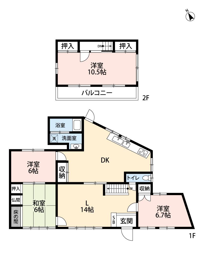 桶狭間西（有松駅） 1870万円