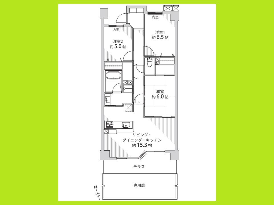 ライオンズマンション名西橋緑地