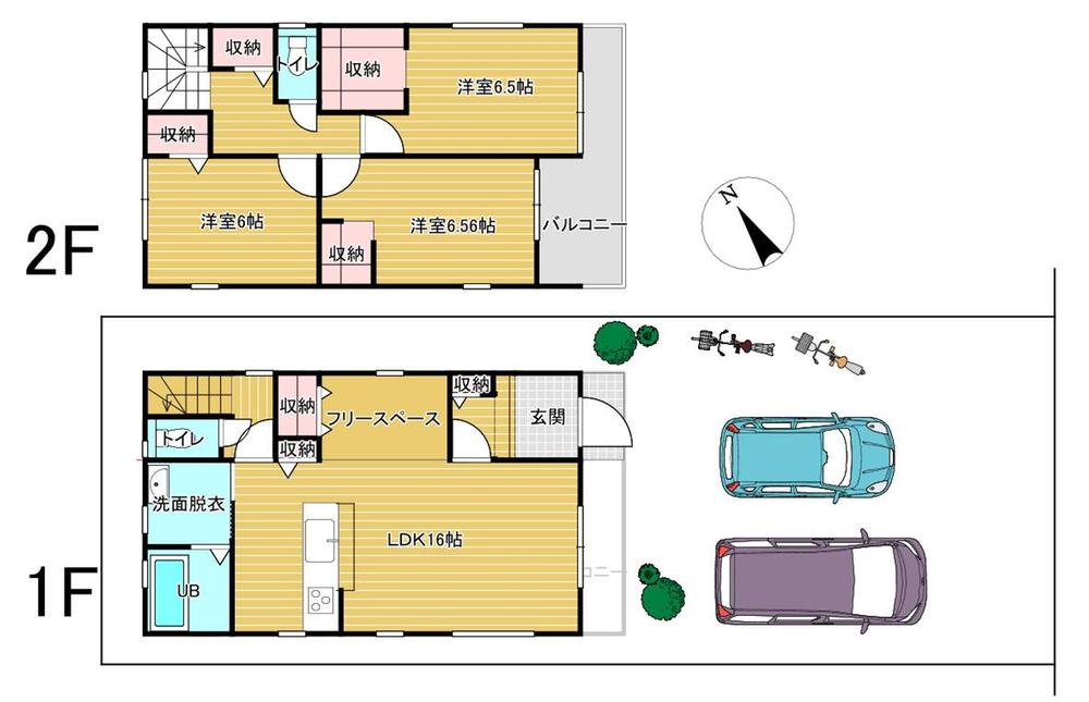 柏井町弥栄（三郷駅） 3390万円～3590万円