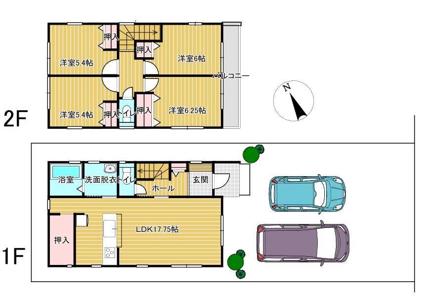 柏井町弥栄（三郷駅） 3390万円～3590万円