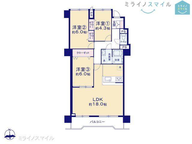 【ペット飼育可・食洗器・亀城小学校】エスポワール司　402号室