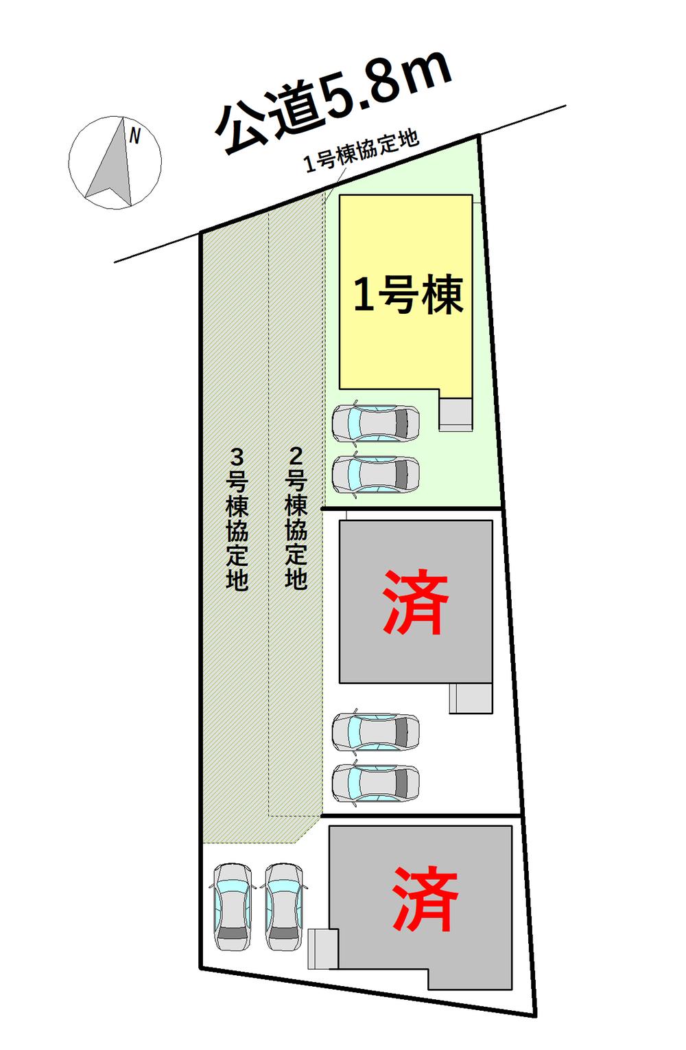 【 あま市甚目寺4期 】　全3棟