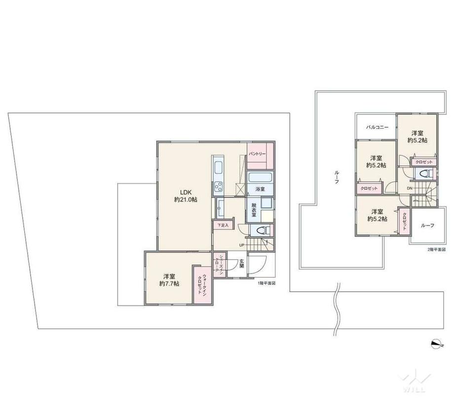 若葉台（一社駅） 4980万円