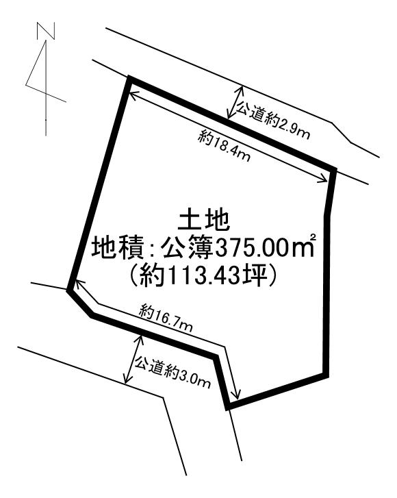 大字石浜字北庚申坊（石浜駅） 700万円