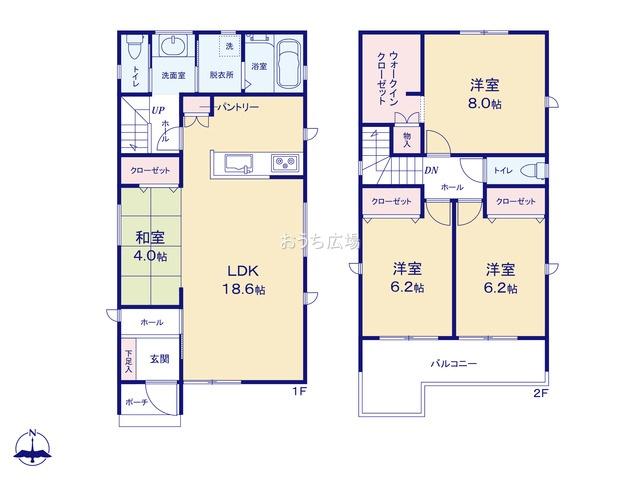 大字長牧字中道（甚目寺駅） 2880万円