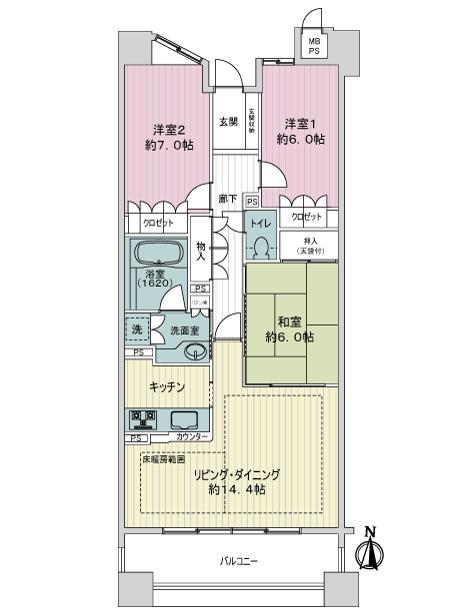 ライオンズガーデン橦木町