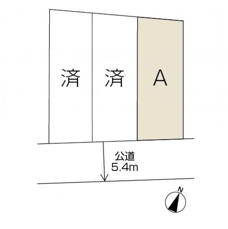 北区川中小学校東part4　新築分譲住宅　全3棟　