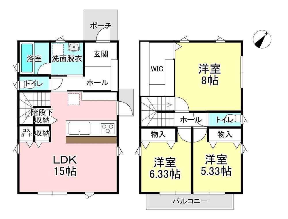 南玉垣町（白子駅） 3380万円