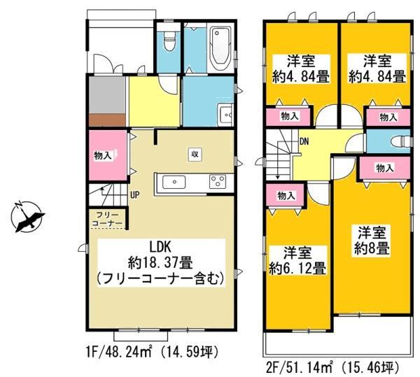 一ツ木町岐路（一ツ木駅） 3790万円