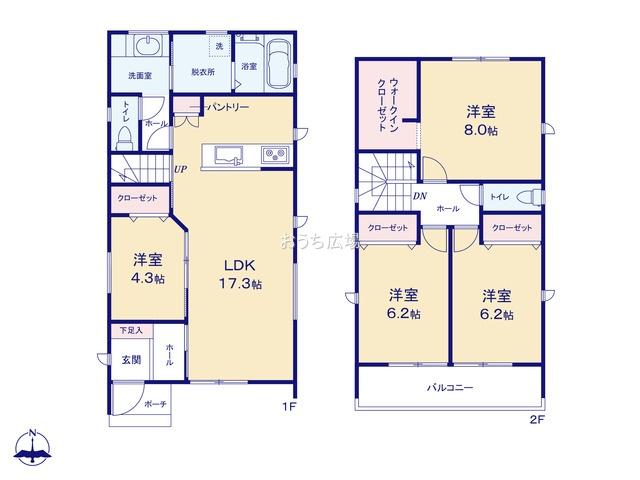 大字長牧字中道（甚目寺駅） 2880万円