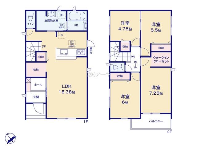 高横須賀町戌亥屋敷（高横須賀駅） 3080万円～3280万円