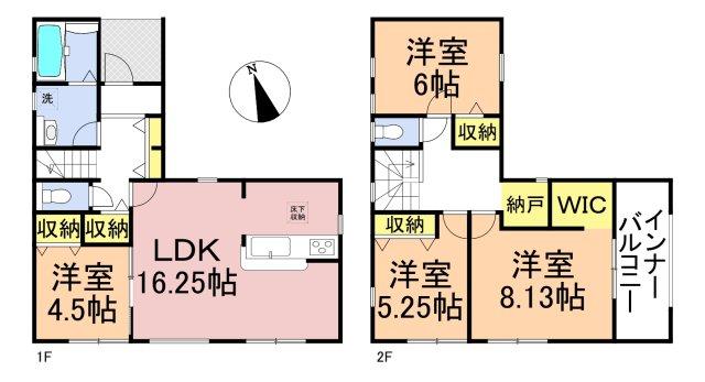 リーブルガーデン　一宮市篭屋4丁目　全2区画分譲