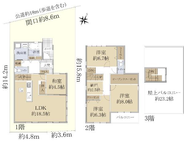 detached 愛知県豊明市前後町鎌ケ須
