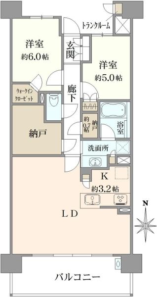 プラウド昭和滝川町