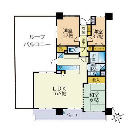 サンフレール三島南館 中古マンション EM05245