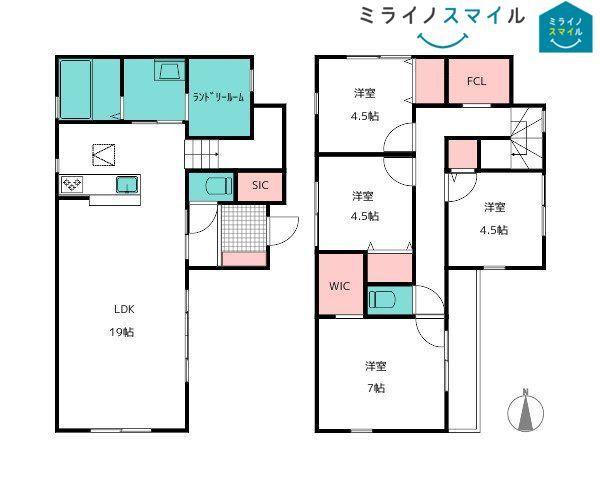 春日井市宮町1丁目【前面道路6.0ｍ・WIC付き・春日井小学校】