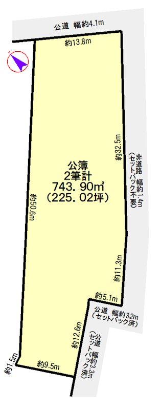 大字南福崎（川越富洲原駅） 1980万円