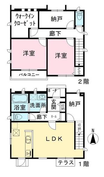 向手越２ 1850万円