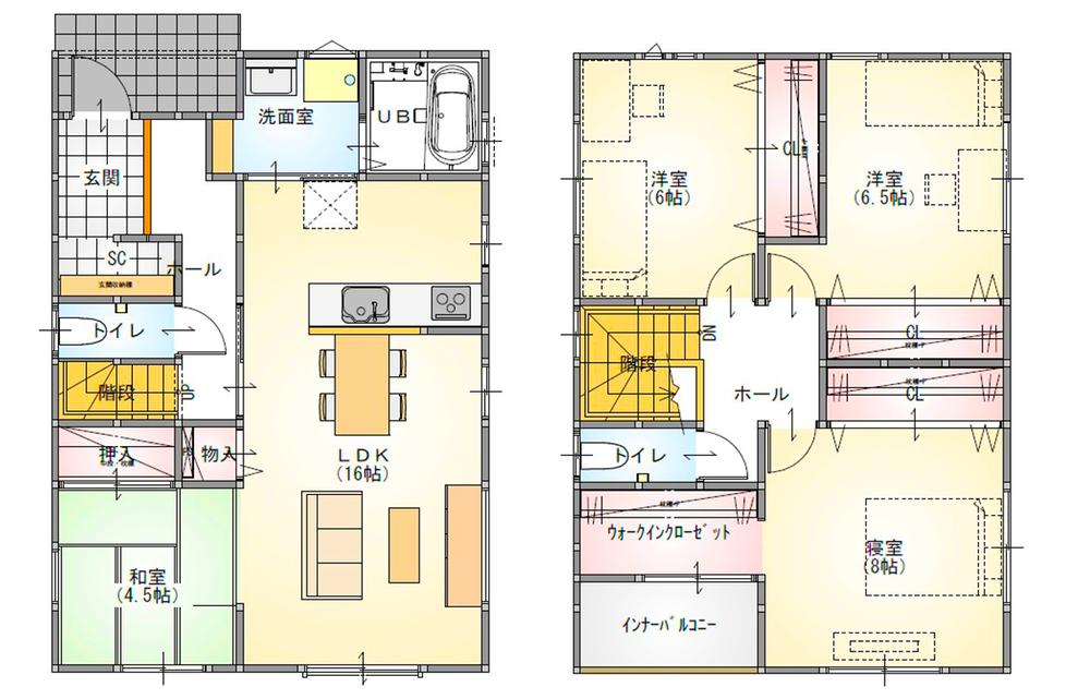 【子育てエコホーム対象】【島小】月々7万円台♪岐阜市旦島分譲②-A　