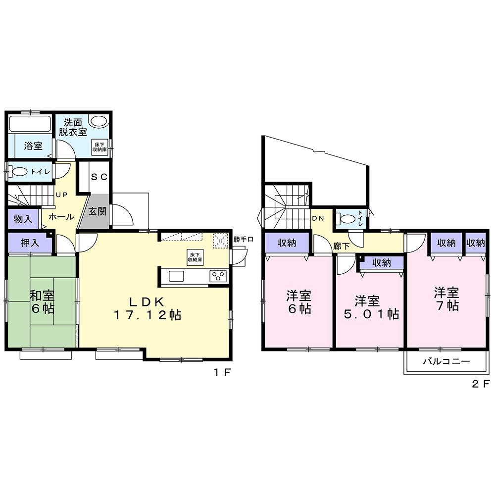 detached 静岡県三島市佐野見晴台２