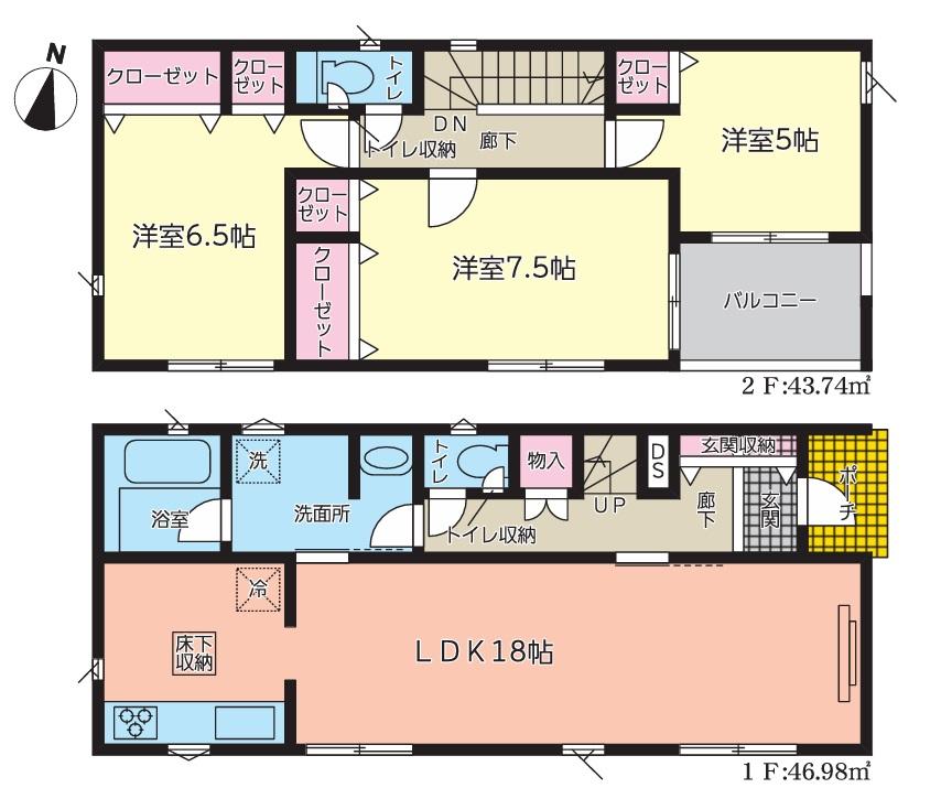 ☆三島市谷田第14　新築戸建て　全1棟