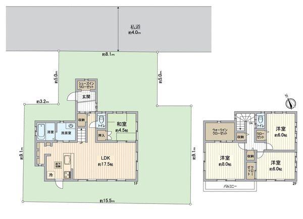 東神の倉２（赤池駅） 3390万円