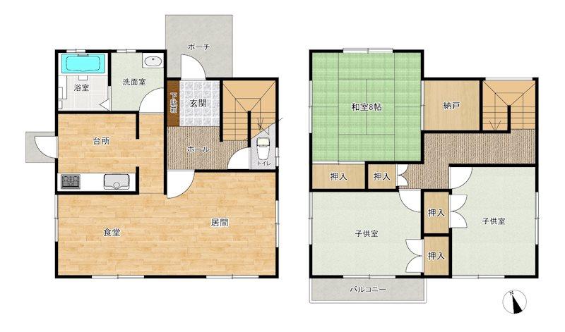 新居町中之郷 600万円