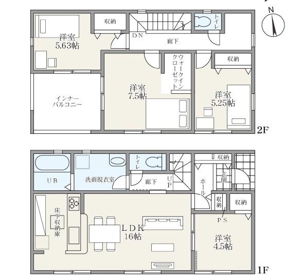 一宮市時之島愛宕前　新築分譲住宅　全1棟