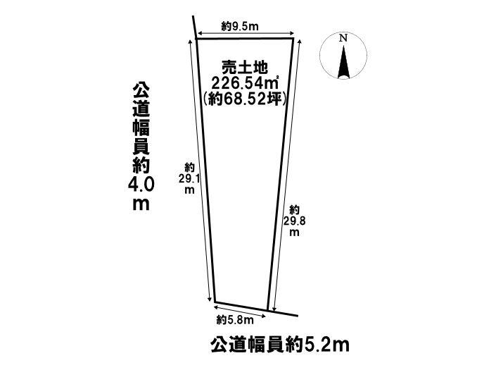 萩原町朝宮字嫁振（二子駅） 898万円