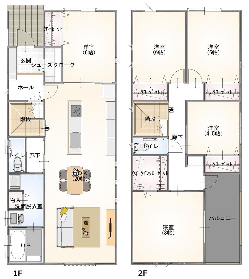 【イワタ建設売主物件】岐阜市茜部新所Ⅱ新築分譲住宅