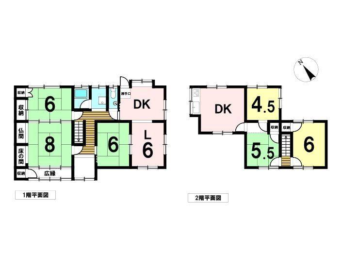 桑名市大字芳ケ崎字ハサマ　中古一戸建て