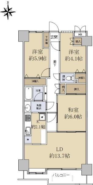 ダイアパレス東白壁Ａ棟